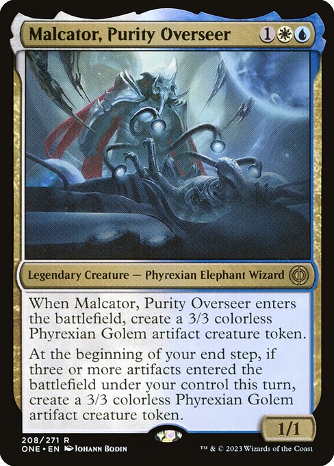 Malcator, Purity Overseer (Phyrexia: All Will Be One #208)