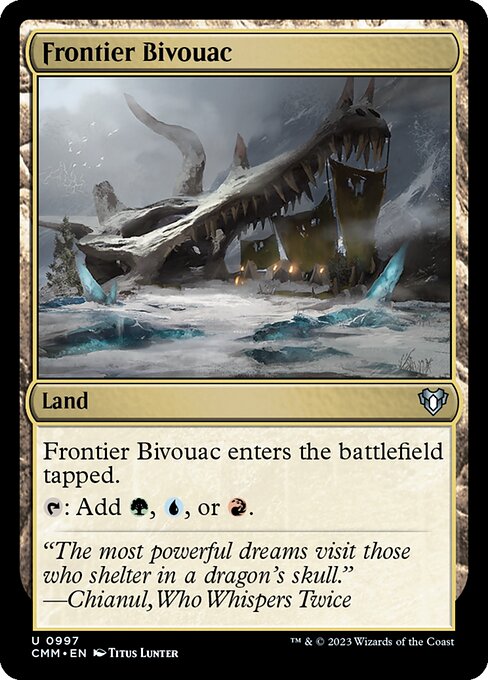 Frontier Bivouac (Commander Masters #997)