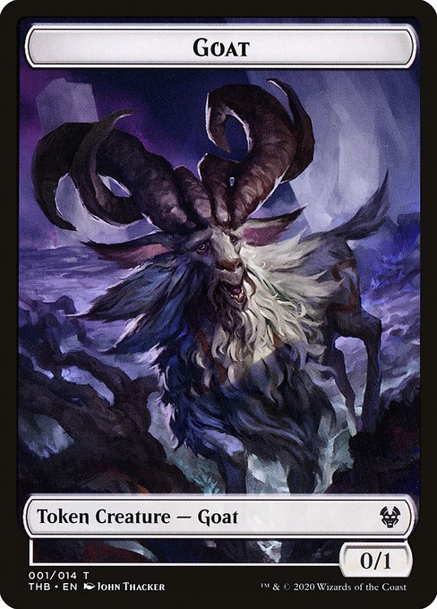 Goat (Theros Beyond Death Tokens #1)