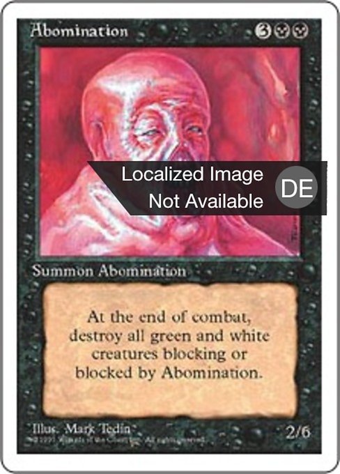 Abomination (Fourth Edition #117)