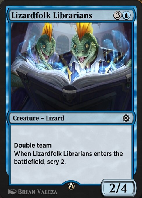 Lizardfolk Librarians (Alchemy Horizons: Baldur's Gate #35)