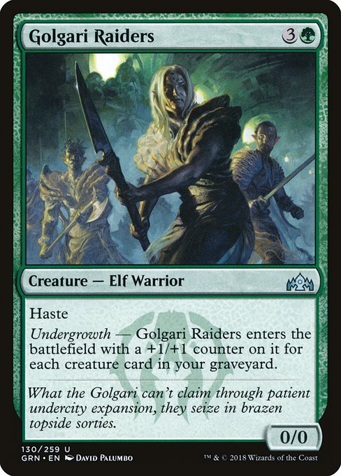 Golgari Raiders (grn) 130