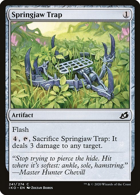 Piège à mâchoires|Springjaw Trap