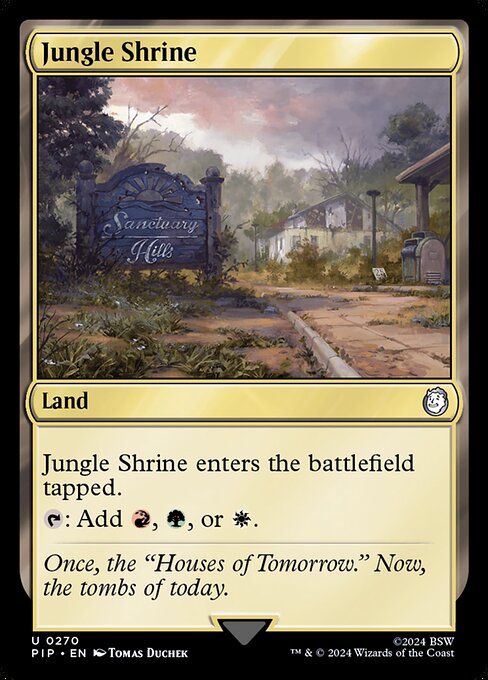 Jungle Shrine (pip) 270