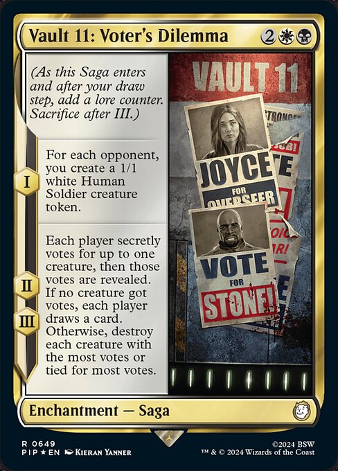 Vault 11: Voter's Dilemma (Fallout #649)