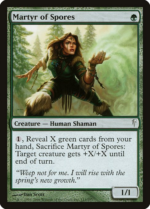 Martyr of Spores card image