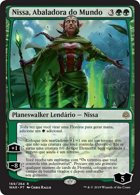 Nissa, Who Shakes the World (War of the Spark #169)