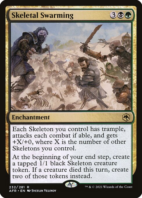 Skeletal Swarming (afr) 232 Skeletal Swarming (afr) 232