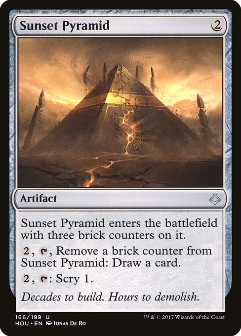 Sunset Pyramid (Hour of Devastation #166)