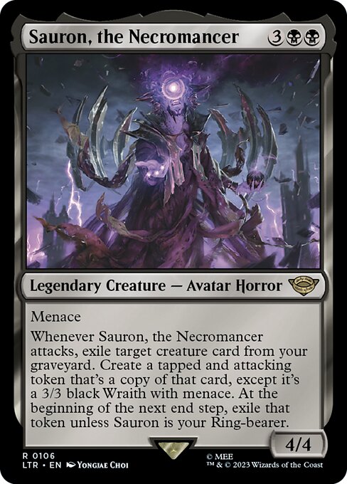 Sauron, the Necromancer (ltr) 106 Sauron, the Necromancer (ltr) 106
