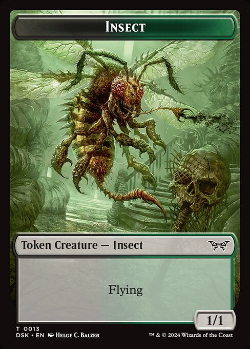 Insect (Duskmourn: House of Horror Tokens #13)