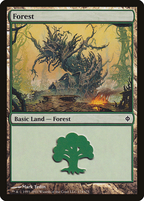 Forest (New Phyrexia #174)