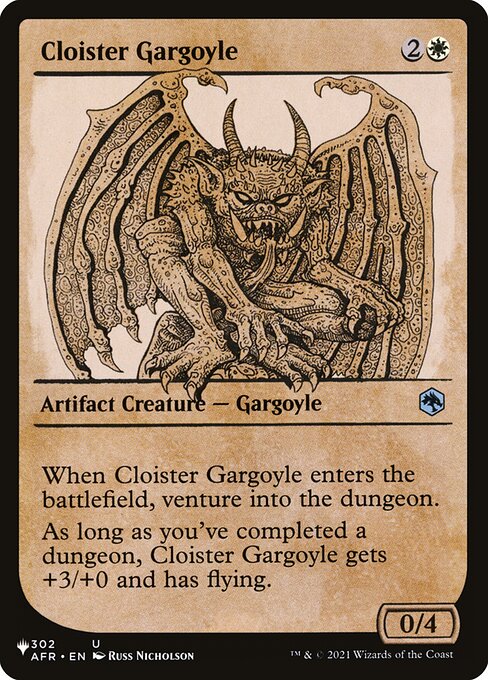 Cloister Gargoyle (The List #504)