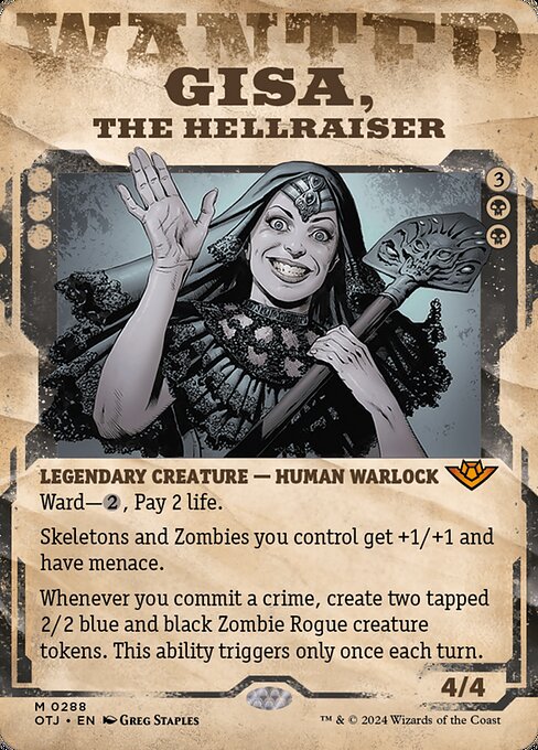 Gisa, the Hellraiser (Outlaws of Thunder Junction #288)