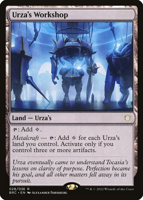 Urza's Workshop (The Brothers' War Commander #28)