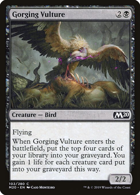 Gorging Vulture (Core Set 2020 #102)