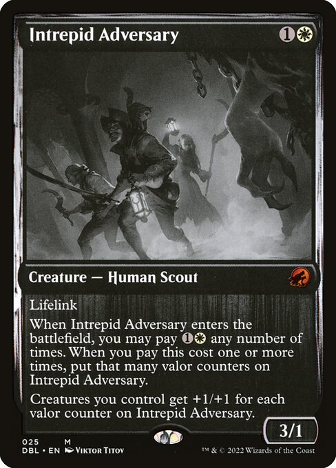 Intrepid Adversary (Innistrad: Double Feature #25)