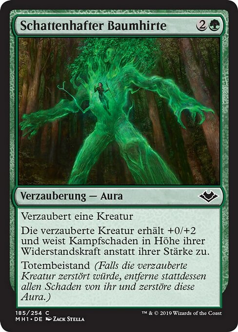 Treefolk Umbra (Modern Horizons #185)