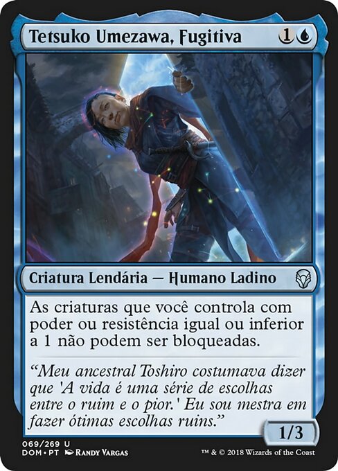 Tetsuko Umezawa, Fugitive (Dominaria #69)