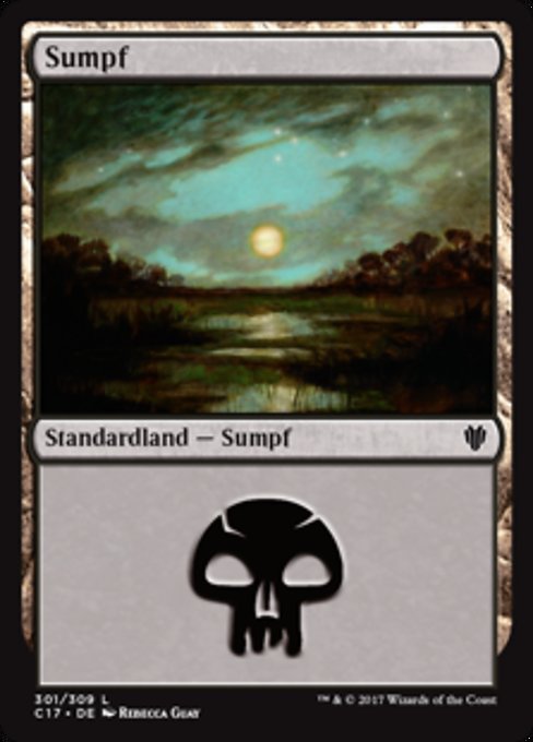 Swamp (Commander 2017 #301)