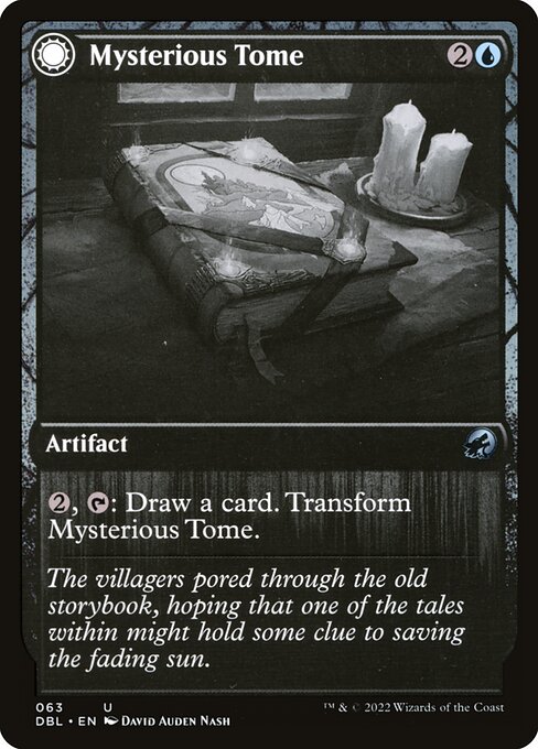 Mysterious Tome // Chilling Chronicle card image