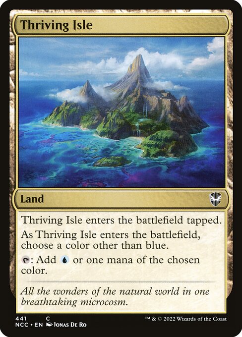 Thriving Isle (New Capenna Commander #441)