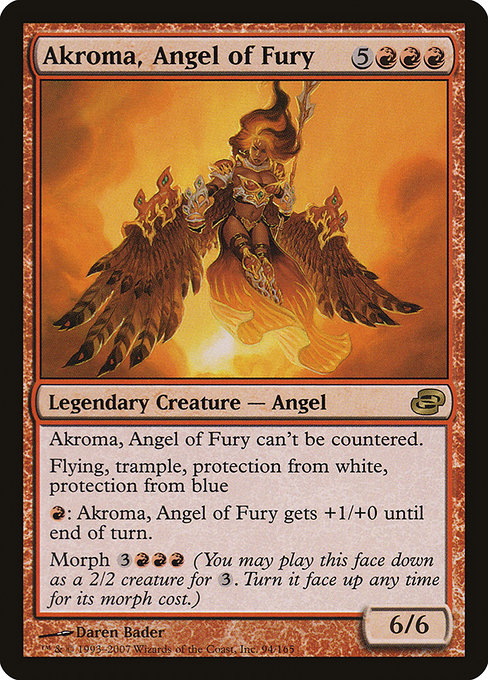 Akroma, Angel of Fury (Planar Chaos #94)