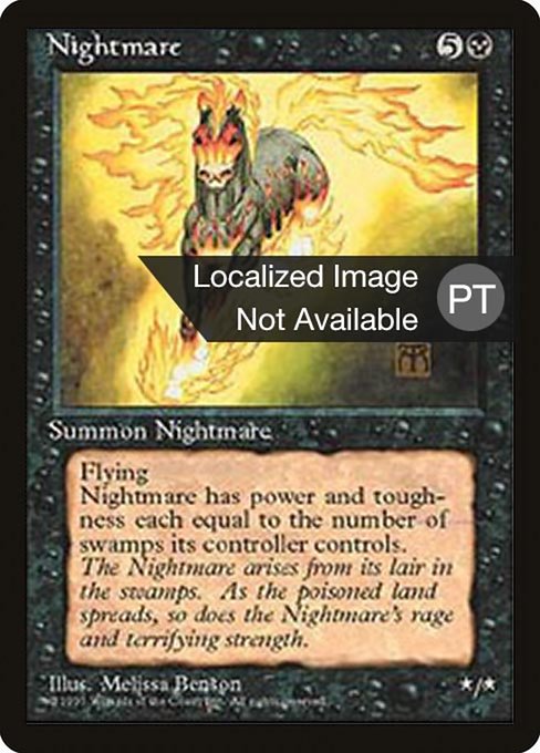 Nightmare (Fourth Edition Foreign Black Border #150)