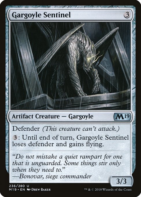 Gargoyle Sentinel (Core Set 2019 #236)