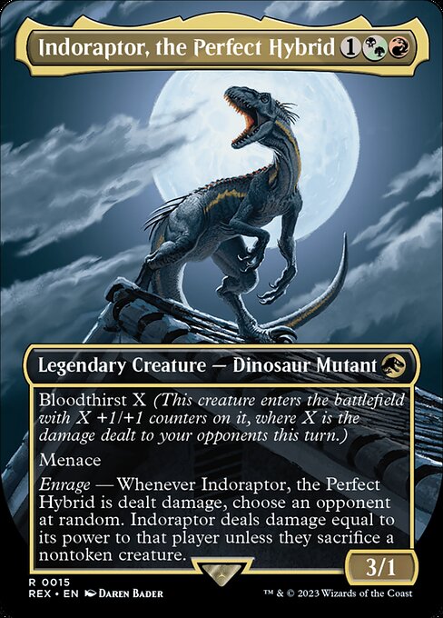 Indoraptor, the Perfect Hybrid card image