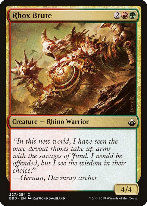 Rhox Brute (Battlebond #227)