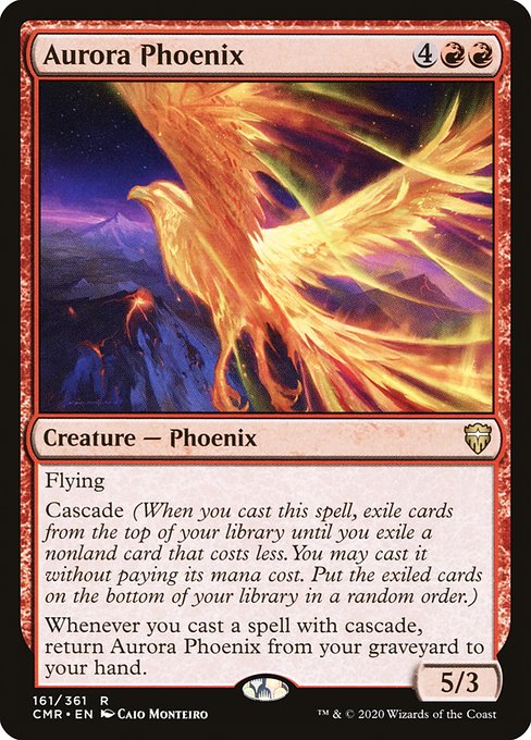 Aurora Phoenix (Foil Commander Legends)