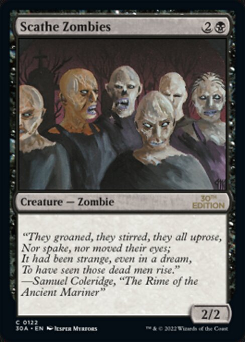 Scathe Zombies (30th Anniversary Edition #122)
