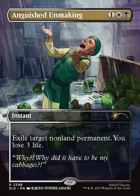 Anguished Unmaking magic the gathering card art