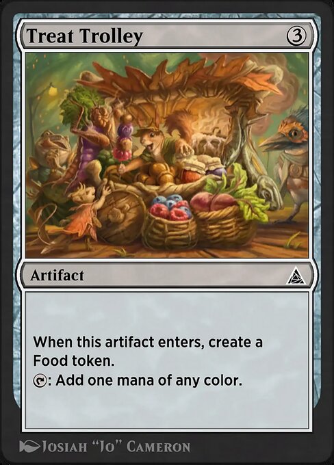 Hot Dog Cart magic the gathering card art