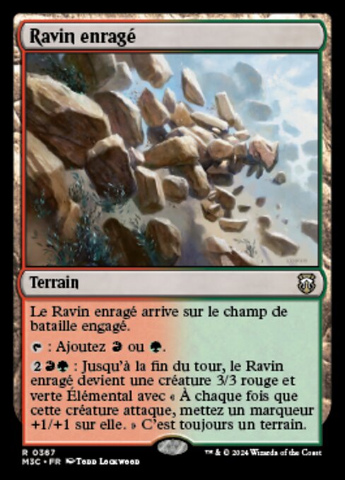 Raging Ravine (Modern Horizons 3 Commander #367)