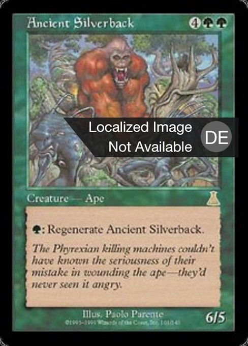 Ancient Silverback (Urza's Destiny #101)