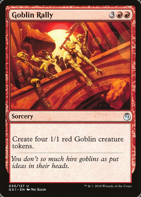 Goblin Rally (GRN Guild Kit #30)