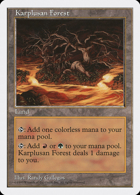 Karplusan Forest (Fifth Edition #421)