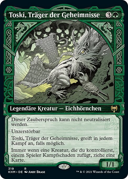 Toski, Bearer of Secrets (Kaldheim #319)