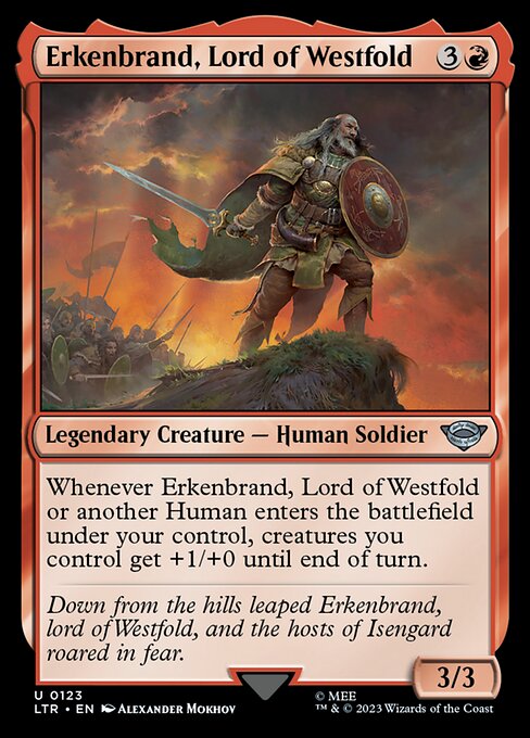 Erkenbrand, Lord of Westfold card image