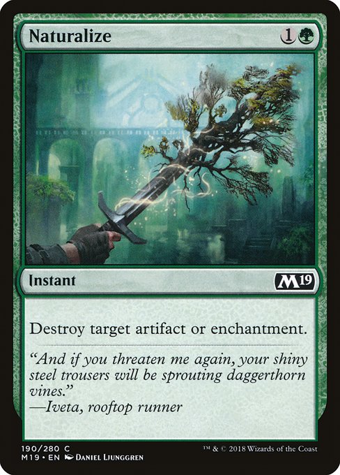 Naturalize (Core Set 2019 #190)