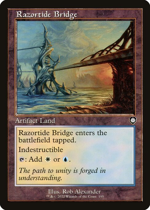 Razortide Bridge (The Brothers' War Commander #195)