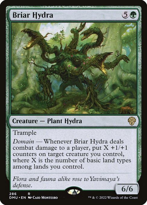 Briar Hydra (Dominaria United #286)