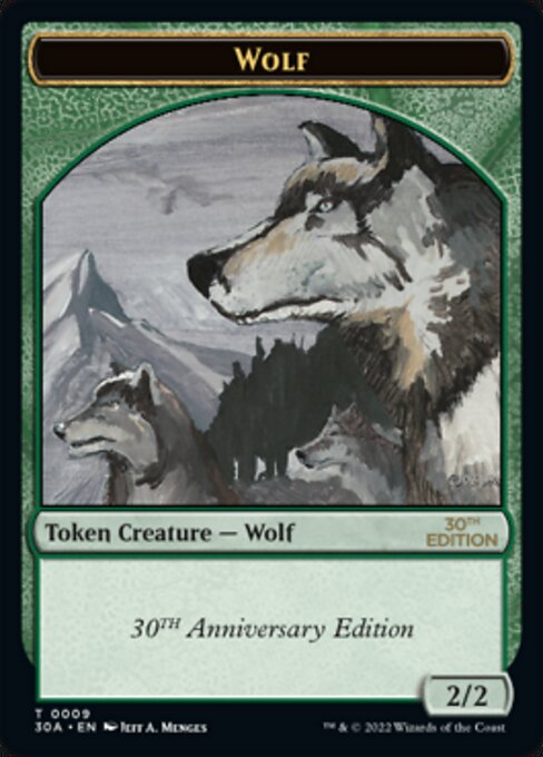 Wolf (30th Anniversary Tokens #9)