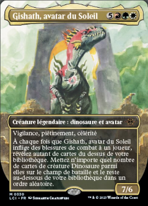 Gishath, avatar du Soleil