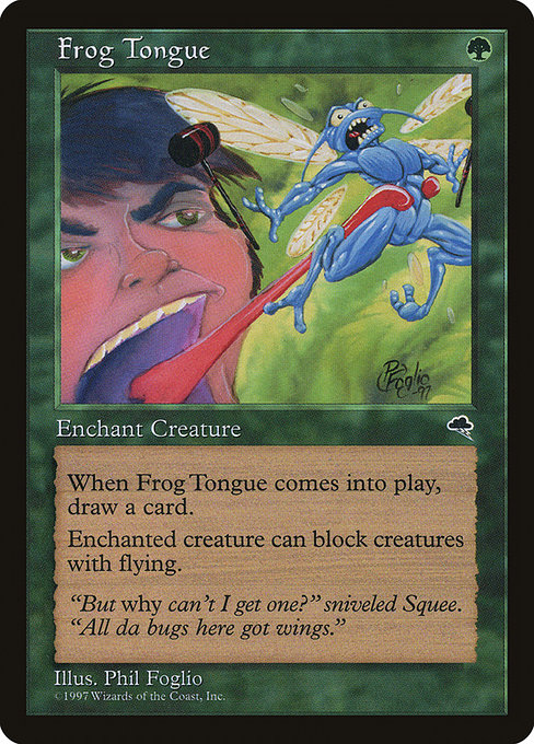 Frog Tongue card image