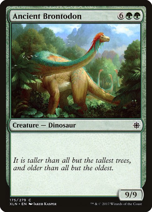 Ancient Brontodon (Ixalan #175)