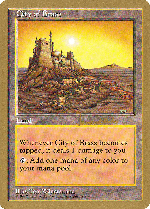 City of Brass (World Championship Decks 1997 #jk413)