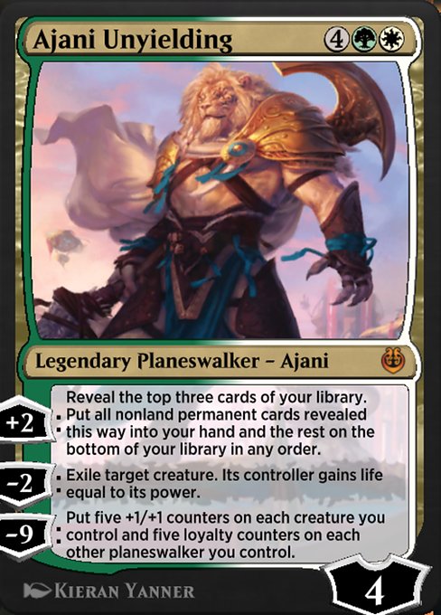 Ajani Unyielding (klr) 188